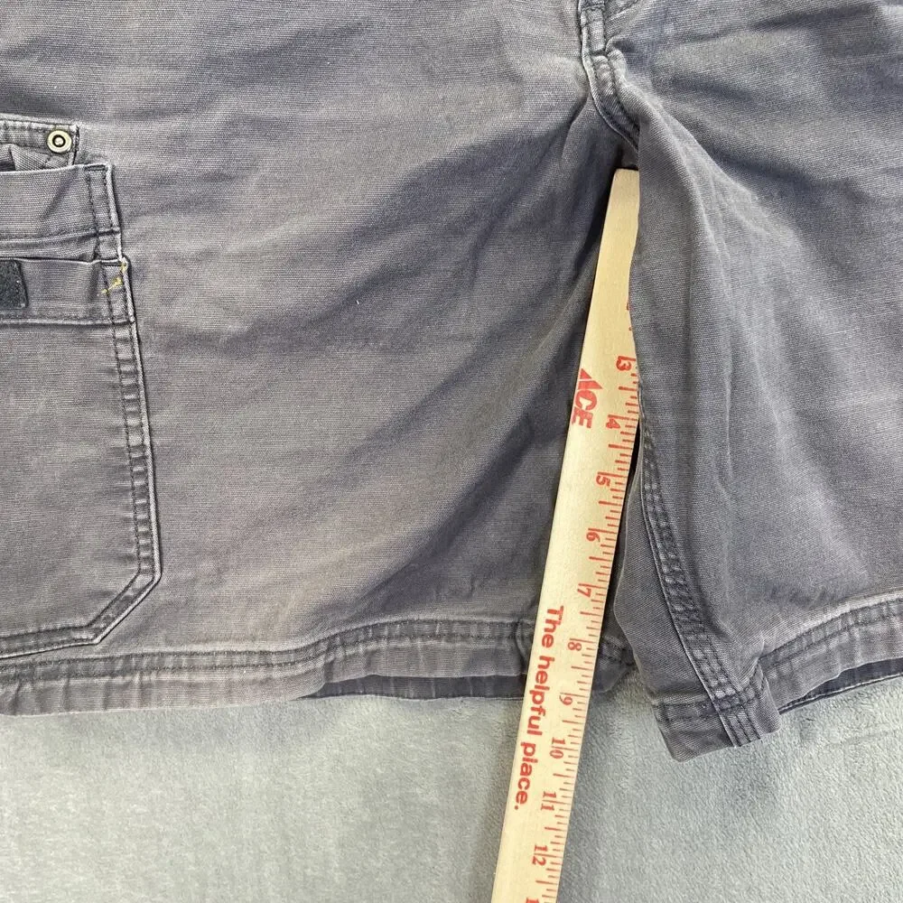 Duluth Trading Flex Fire Hose Cargo Shorts Men's Size 44 Dark‎ Gray Work Shorts